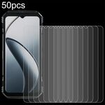 Per DOOGEE S118 50 pezzi 0,26 mm 9H 2,5D pellicola in vetro temperato