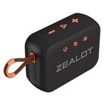 Zealot S75 Altoparlante Bluetooth impermeabile IPX6 portatile da esterno (nero)