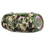 Zealot S87 Altoparlante Bluetooth esterno portatile da 80 W con luce RGB (mimetica)