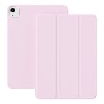 Per iPad Air 13 2024 Custodia per tablet intelligente magnetica ultrasottile con clip bifacciale (rosa)