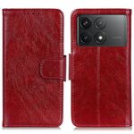 Per Xiaomi Redmi K70 5G / K70 Pro 5G Nappa Texture Custodia in pelle con vibrazione orizzontale(Rosso)