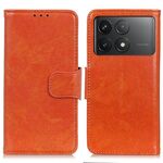 Per Xiaomi Redmi K70 5G / K70 Pro 5G Nappa Texture Custodia in pelle con vibrazione orizzontale (Arancione)