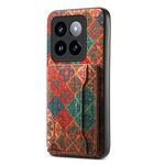 Per la custodia del telefono con supporto per slot per scheda Xiaomi 14 Pro (blu invernale)