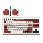 Tastiera meccanica tri-mode Bluetooth wireless retrò 8Bitdo (rossa)