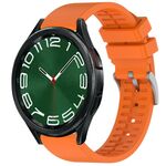 Cinturino per orologio in gomma fluorurata da 20 mm (arancione)