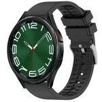 Cinturino per orologio in gomma fluorurata da 20 mm (nero)