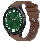 Cinturino per orologio in gomma fluorurata da 20 mm (marrone)