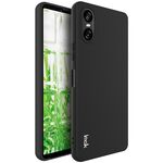 Custodia per telefono in TPU satinato antiurto per Sony Xperia 10 VI serie IMAK UC-3 (nera)