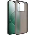 Per Xiaomi 14 5G imak 0,7 mm Custodia per telefono ultra sottile con texture ondulata (nero trasparente)