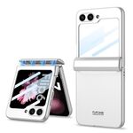 Custodia per telefono pieghevole magnetica integrata per Samsung Galaxy Z Flip6 GKK (argento)