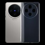 Per vivo X100s Custodia per telefono in TPU trasparente ultrasottile
