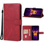 Custodia in pelle per telefono Ulefone Armor 25T Pro (rossa)