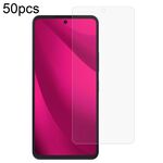 Per T-Mobile T Phone 2 Pro 5G 50 pezzi 0,26mm 9H 2.5D Pellicola in vetro temperato