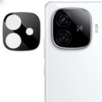 Per vivo iQOO Z9 Turbo IMAK Obiettivo fotocamera posteriore Pellicola in vetro Versione nera