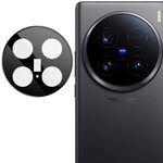 Per vivo X100 Ultra 5G IMAK pellicola in vetro per obiettivo fotocamera posteriore versione nera