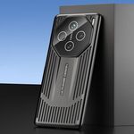 Per vivo X100 Ice Sense Dissipazione del calore Galvanotecnica Custodia per telefono smerigliata (Nero)