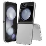Per Samsung Galaxy Z Flip6 Custodia per telefono in TPU acrilico antigraffio (trasparente)