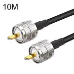 Cavo adattatore coassiale UHF maschio a maschio UHF RG58, lunghezza cavo: 10 m
