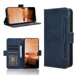 Per Asus Zenfone 11 Custodia per telefono in pelle con texture di vitello Ultra Skin Feel (blu)