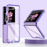 Per Samsung Galaxy Z Flip6 GKK Airbag Custodia per telefono a copertura totale (viola)