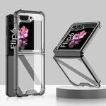Per Samsung Galaxy Z Flip6 GKK Airbag Custodia per telefono a copertura totale (nera)