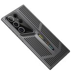 Per Samsung Galaxy S22 Ultra 5G Blade Cooling PC Custodia per telefono a copertura totale (nero grafite)