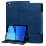 Custodia smart tablet in pelle con fibbia per gatti per Honor Pad 5 da 8 pollici (blu reale)