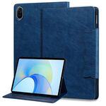 Custodia per tablet in pelle con fibbia per gatti Honor Pad 8 (blu reale)