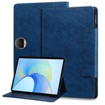 Custodia per tablet in pelle con fibbia per gatti Honor Pad 9 (blu reale)