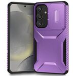 Custodia per telefono scorrevole Camshield per Samsung Galaxy S24+ 5G (viola)
