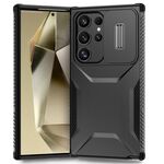Custodia per telefono scorrevole Camshield per Samsung Galaxy S24 Ultra 5G (nera)