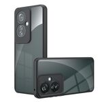 Per OPPO Reno11 F Armor Custodia per telefono TPU ibrida per PC con foro preciso (trasparente)