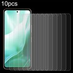 Per Fujitsu Arrows We2 Plus 10 pezzi 0,26 mm 9H 2,5D pellicola in vetro temperato