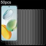 Per Honor Play 60 Plus Pellicola in vetro temperato 50 pezzi 0,26 mm 9H 2,5D