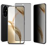 Per Honor 200 imak 3D curvo Privacy Pellicola in vetro temperato a schermo intero