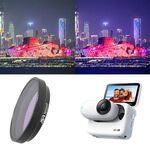 Per filtro obiettivo fotocamera Insta360 GO 3S JUNESTAR, filtro:NOTTE