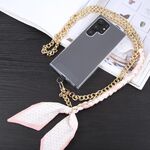 Sciarpa di seta anti-smarrimento per telefono cellulare Confezione da metà cordino lungo (rosa)