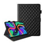 Custodia per tablet in pelle con reticolo romboidale per Lenovo Tab M11 / Xiaoxin Pad 11 2024 (nero)