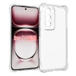 Per OPPO Reno12 5G Custodia per telefono in TPU ispessente antiscivolo globale antiurto (trasparente)