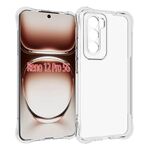 Per OPPO Reno12 Pro 5G Custodia per telefono in TPU ispessente antiscivolo globale antiurto (trasparente)