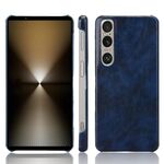 Per Sony Xperia 1 VI Custodia per telefono con cover posteriore texture Litchi (blu)