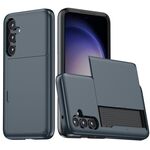 Per Samsung Galaxy S23 FE 5G Custodia per telefono antiurto con slot per schede (blu)