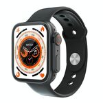S8 Ultra Smartwatch con schermo a colori da 1,81 pollici, supporto per il monitoraggio della frequenza cardiaca/monitoraggio della pressione sanguigna (nero)