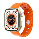 S8 Ultra Smart Watch con schermo a colori da 1,81 pollici, supporto per il monitoraggio della frequenza cardiaca/monitoraggio della pressione sanguigna (arancione)