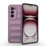 Per OPPO Reno12 Pro Global Magic Shield TPU + custodia per telefono in flanella (viola)