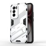 Per OPPO Reno12 Pro Global Punk Armor 2 in 1 PC + TPU Custodia per telefono con supporto (bianco)