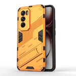 Per OPPO Reno12 Pro Global Punk Armor 2 in 1 PC + TPU Custodia per telefono con supporto (arancione)