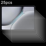 Per OnePlus Pad 2 Pellicola in vetro temperato antideflagrante da 25 pezzi 9H 0,3 mm