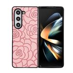 Custodia protettiva per telefono con motivo floreale Impression per Samsung Galaxy Z Fold6 (rosa)