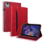 Custodia per tablet in pelle con chiusura orizzontale antiurto Business per Lenovo Tab K11 Plus / M11 Plus (Rosso)